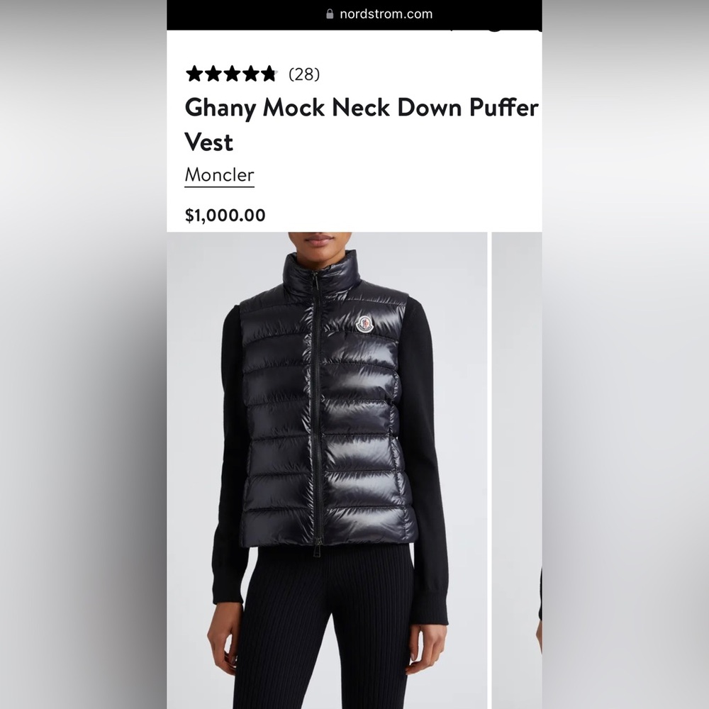 Moncler Ghanny Puffer Vest